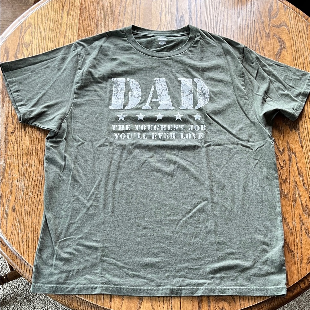 Dad Graphic Olive Men's T-Shirt